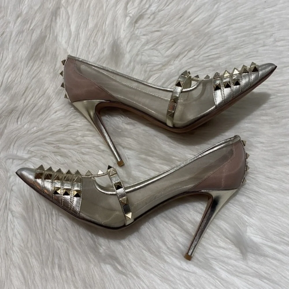 Valentino Garavani Rockstud Alcove pump‎ size 37.5EU - Picture 4 of 14